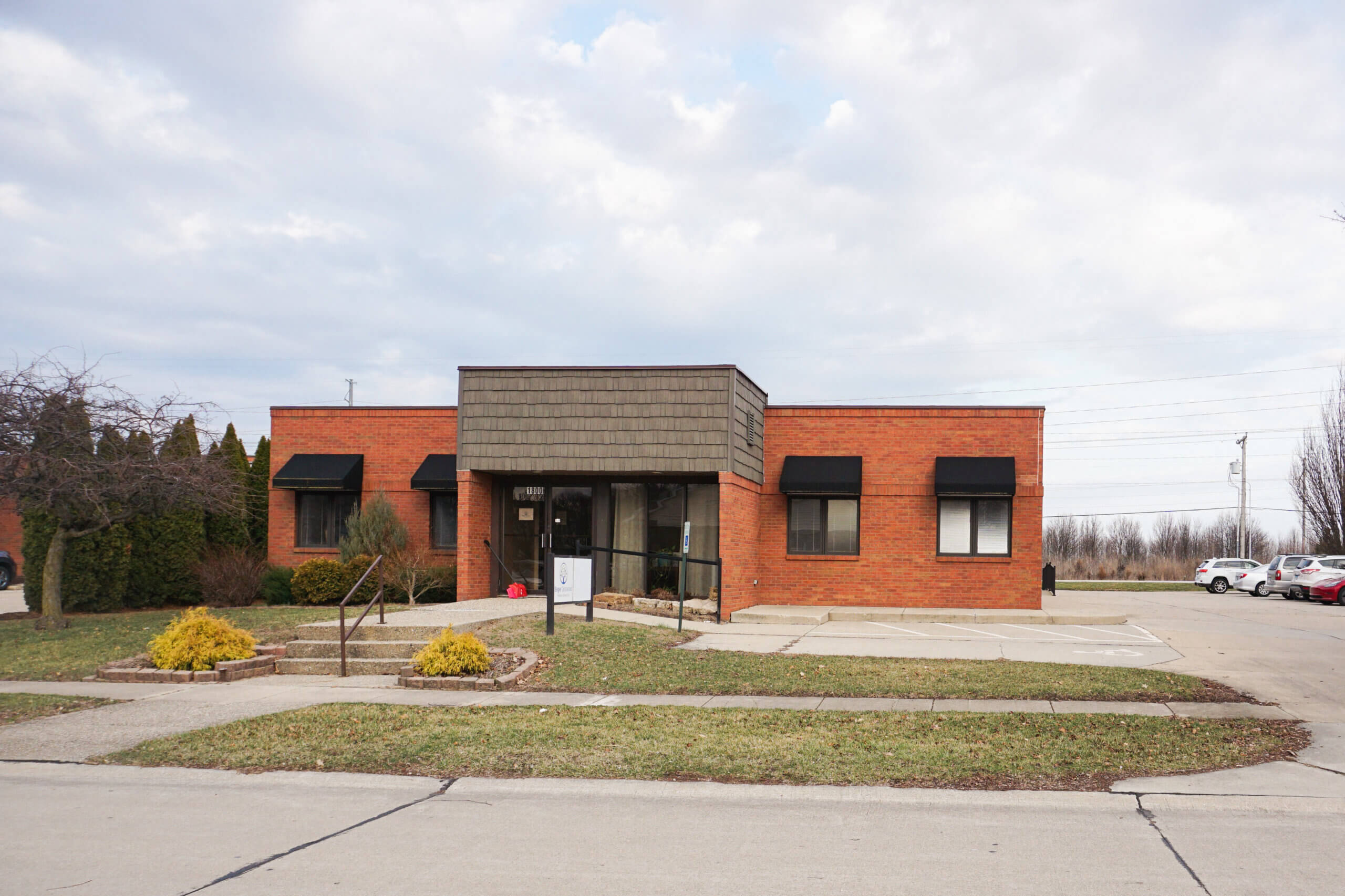 Building exterior — west side front